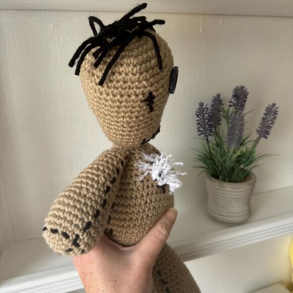 Korn Crochet Issues Doll Handmade Voodoo Gift - Picture 4 of 6